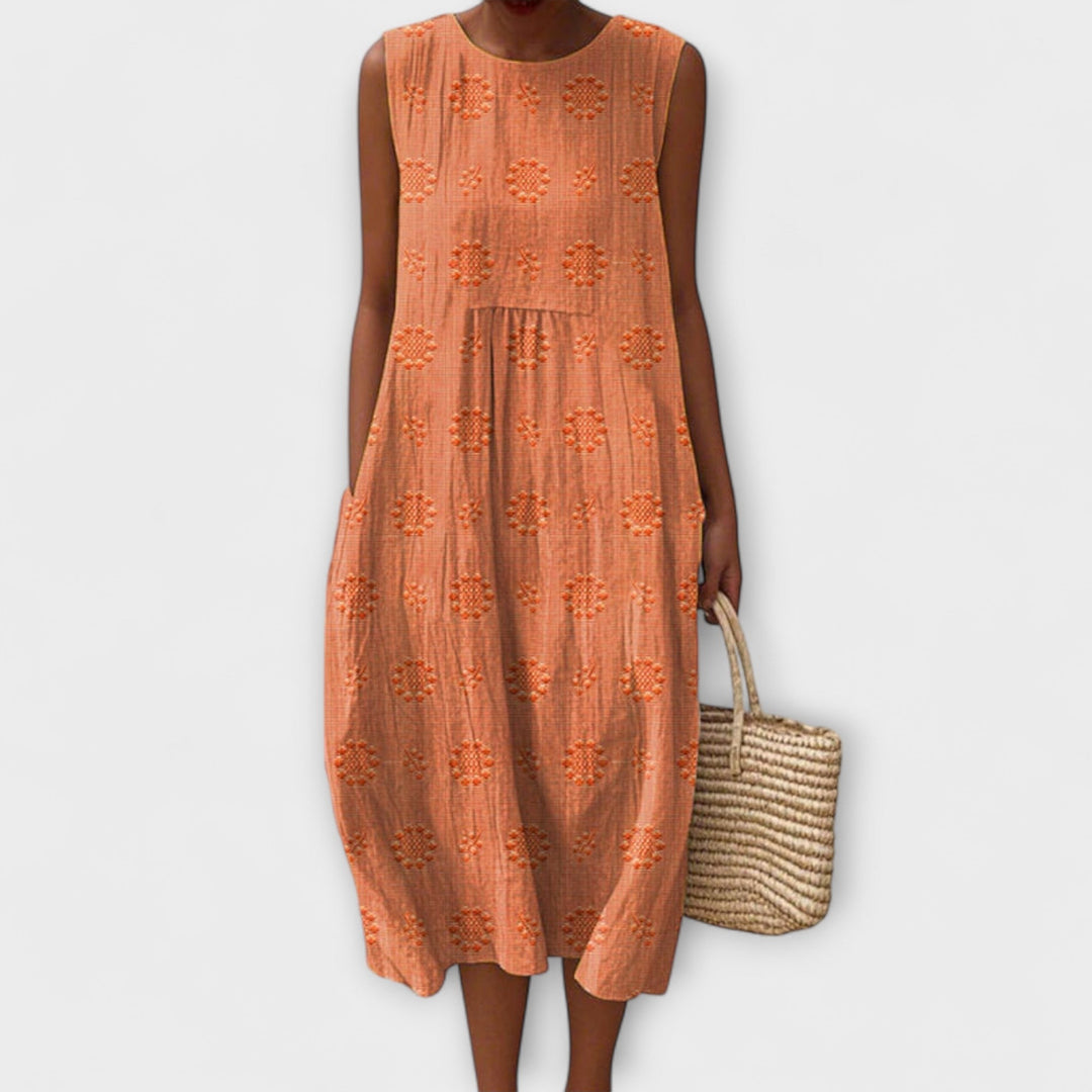 Ruth - Lightweight Cotton-Linen Dress