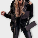 Ава - Елегантно пухено яке