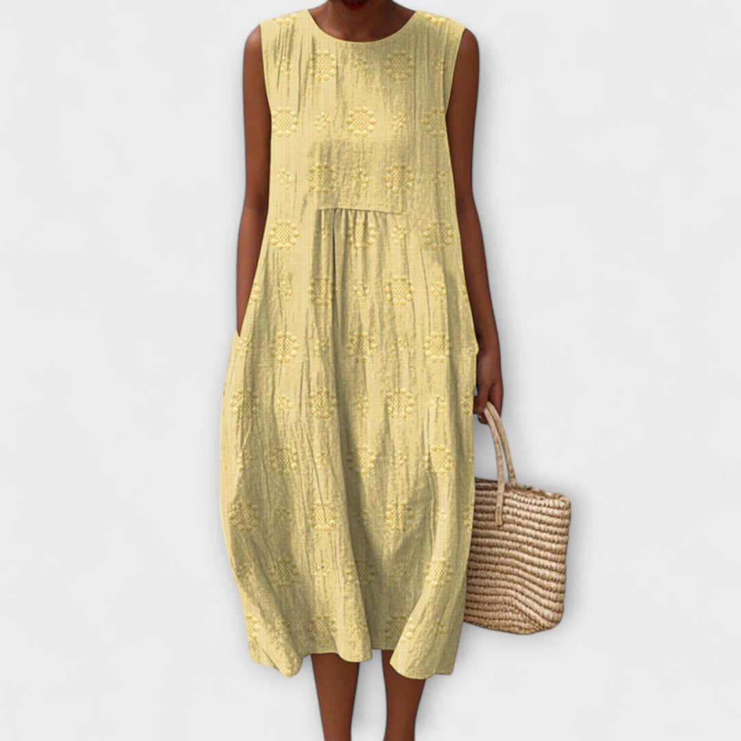 Ruth - Lightweight Cotton-Linen Dress