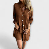 Miravo - Комплект блуза и шорти