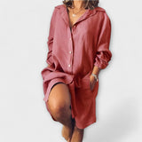 Ежедневна ленена блуза