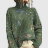 Ашли | Топъл и Елегантен Пуловер с Висок Врат