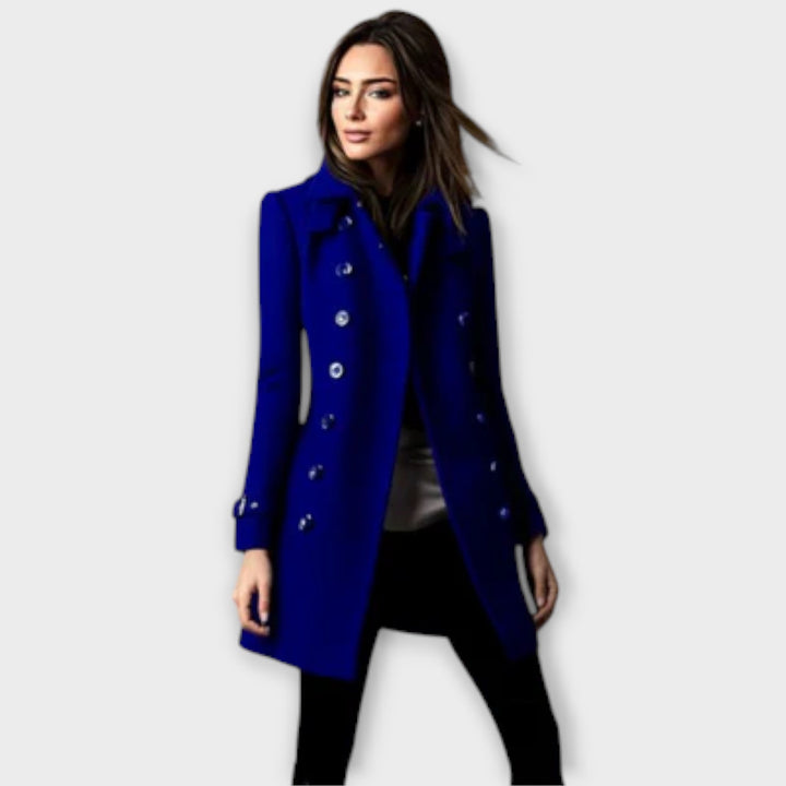 Aurora - Double-Breasted Trench Coat