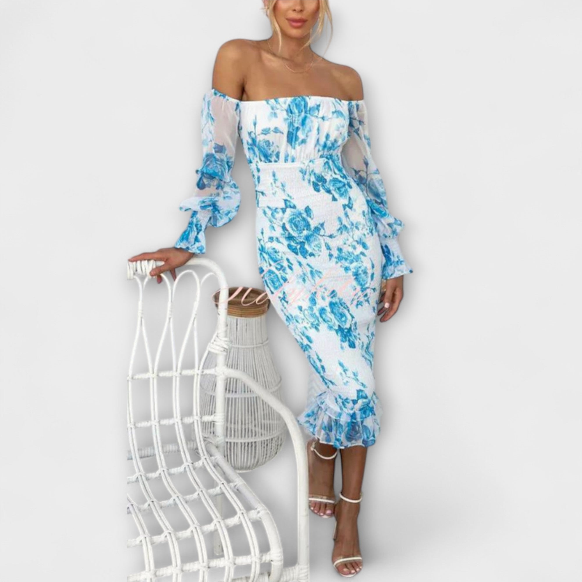 Далия - Миди рокля