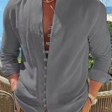 Орфей - Лека памучна риза с дълги ръкави