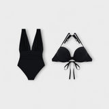 Miravo - Формен бански костюм с дълбоко деколте и регулируеми презрамки