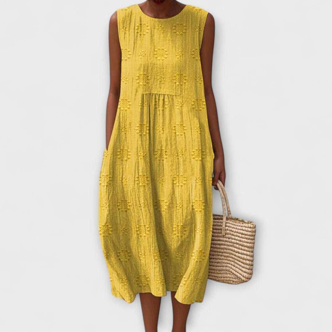 Ruth - Lightweight Cotton-Linen Dress