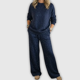 Лана | Дамски двучленен комплект от висококачествена мека материя