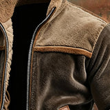 НИКОЛАЙ | ТОПЛА ВЕЛУРОВА И КОЖЕН ЯКЕТ С ПОЛАРНА ПОДПЛАТА