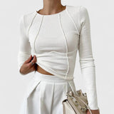 Розминда - Удобна блуза с дълъг ръкав