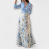 Харпър - Цветна Макси Рокля