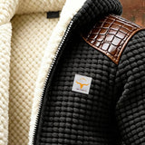 АЛЕКСАНДЪР | ТЕКСТУРИРАНО ЯКЕ С EMBOSSED КОЖЕНИ ФИНИШИ