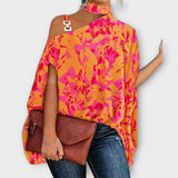 Блуза с открито рамо за жени