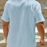 Елиян - Елегантна лятна риза с висока яка