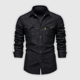 Kilian™ | Висококачеена памучна дънкова риза