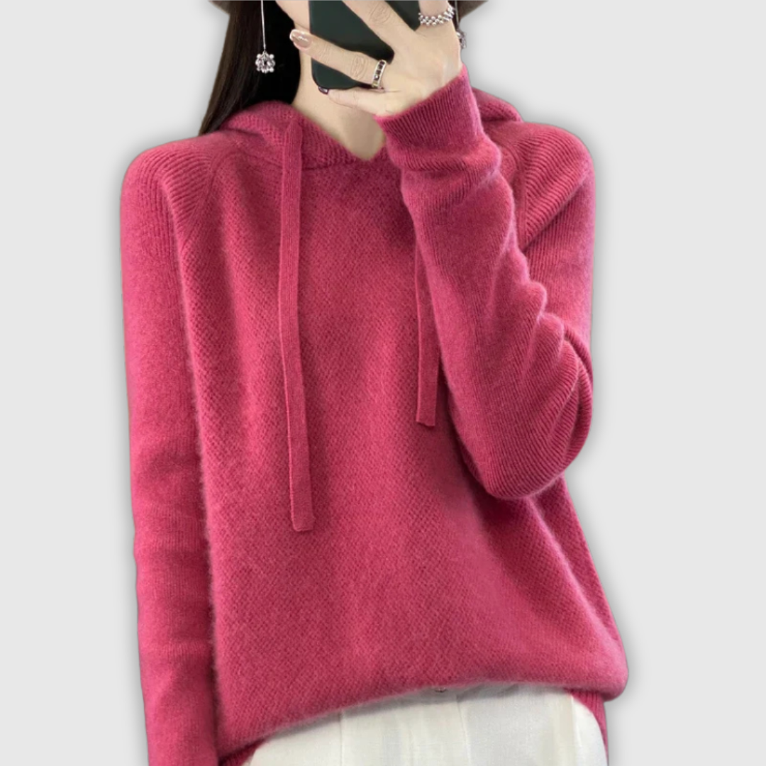 Хана – Мек зимен пуловер от мерино вълна