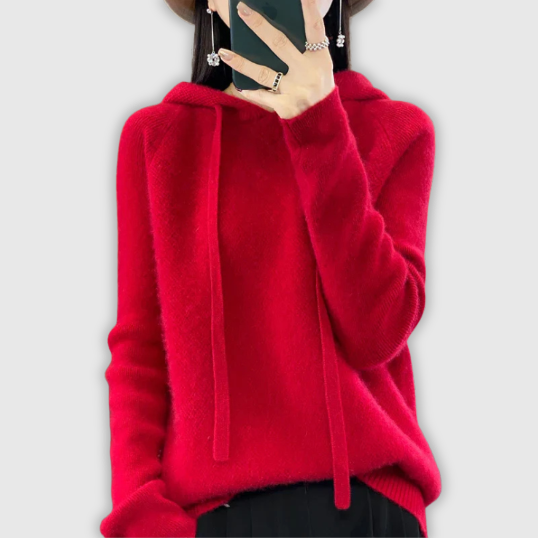 Хана – Мек зимен пуловер от мерино вълна