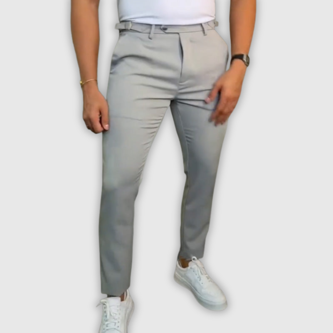 Tommaso | Men's Stretch Slim Fit Trousers