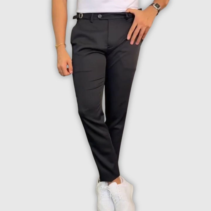 Tommaso | Men's Stretch Slim Fit Trousers