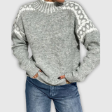 Ливия – Плетен пуловер с класически силует
