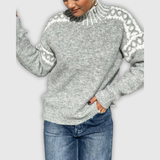 Ливия – Плетен пуловер с класически силует