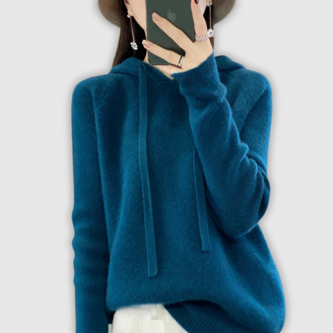 Хана – Мек зимен пуловер от мерино вълна