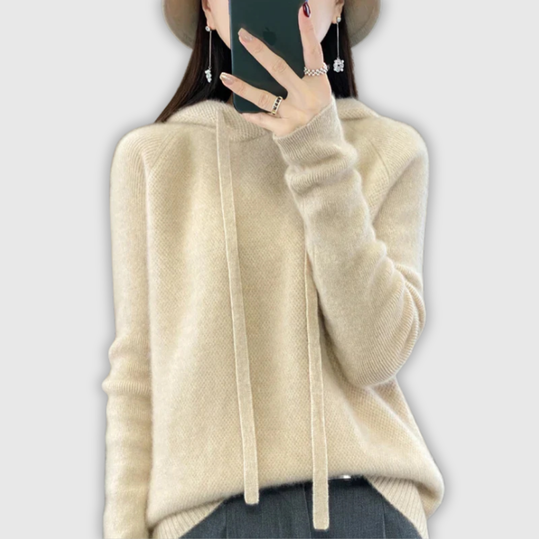 Хана – Мек зимен пуловер от мерино вълна