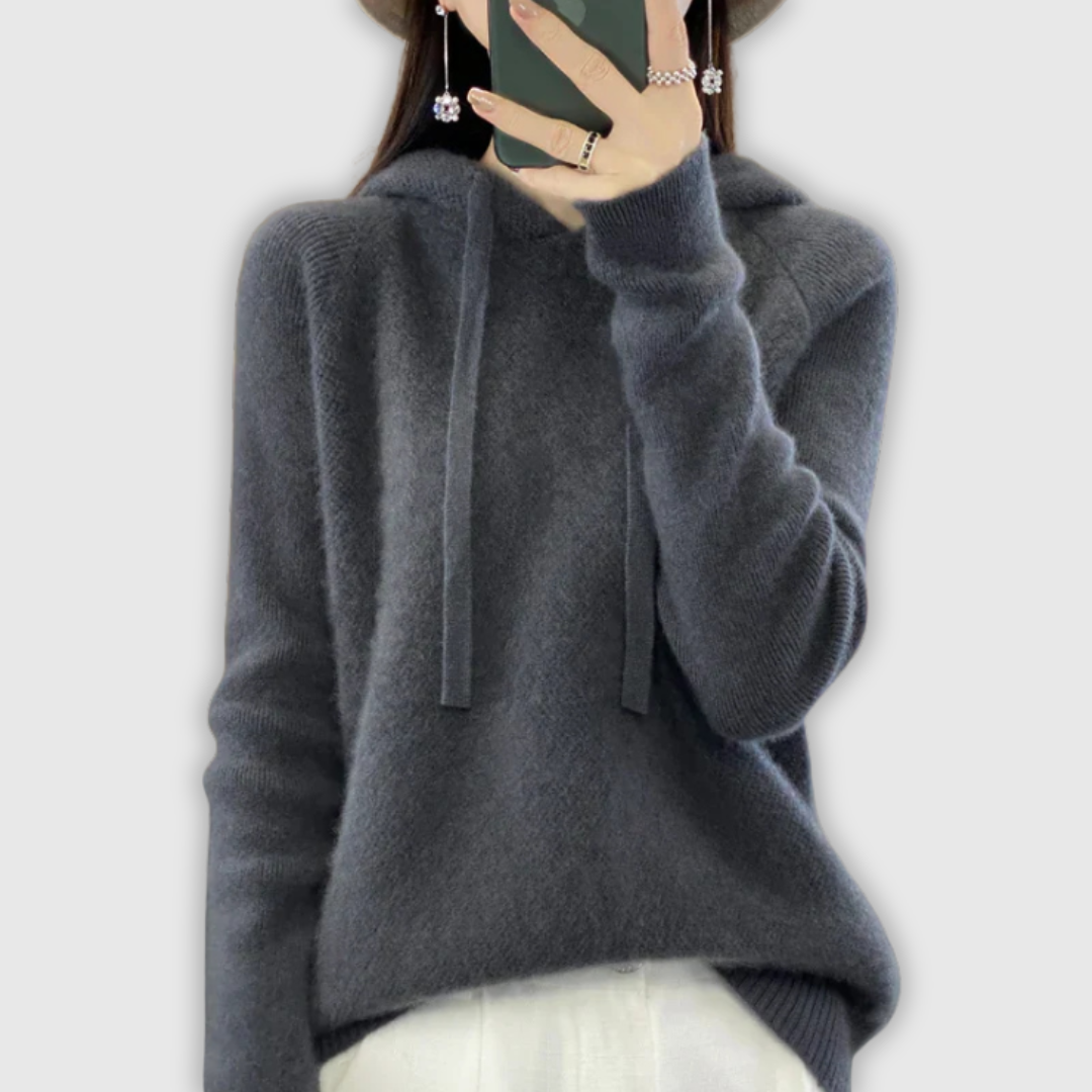 Хана – Мек зимен пуловер от мерино вълна