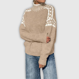 Ливия – Плетен пуловер с класически силует