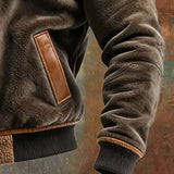 НИКОЛАЙ | ТОПЛА ВЕЛУРОВА И КОЖЕН ЯКЕТ С ПОЛАРНА ПОДПЛАТА