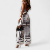 Дакота - Стилен комплект с жилетка и панталони