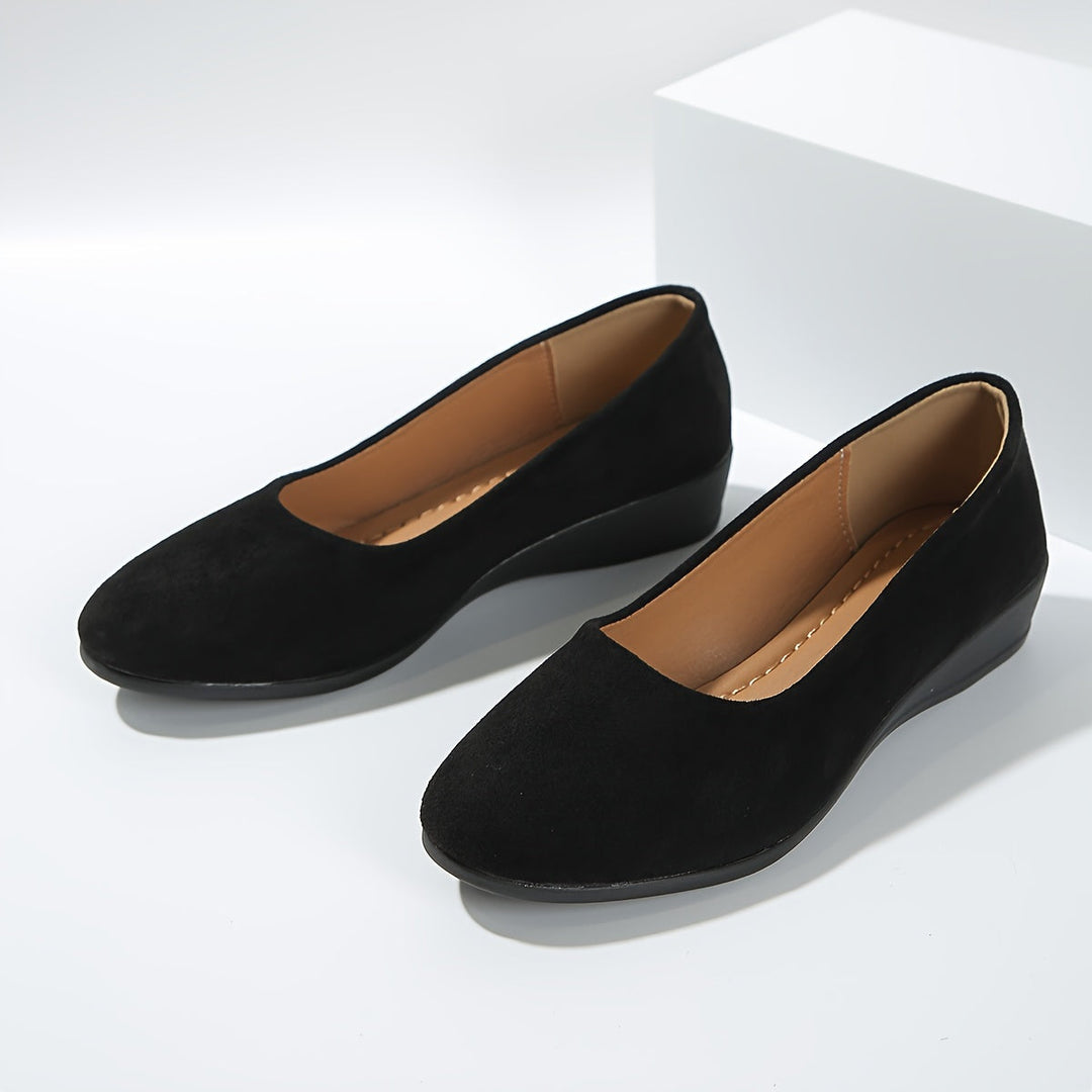 Éliane™ – Comfortable Ballerinas with Wedge Heel