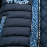 СВЕТОСЛАВ | ХИБРИДНА ДЕНИМ ЯКЕ С ПЛЪТНА СТРУКТУРА