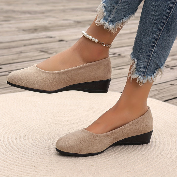 Éliane™ – Comfortable Ballerinas with Wedge Heel