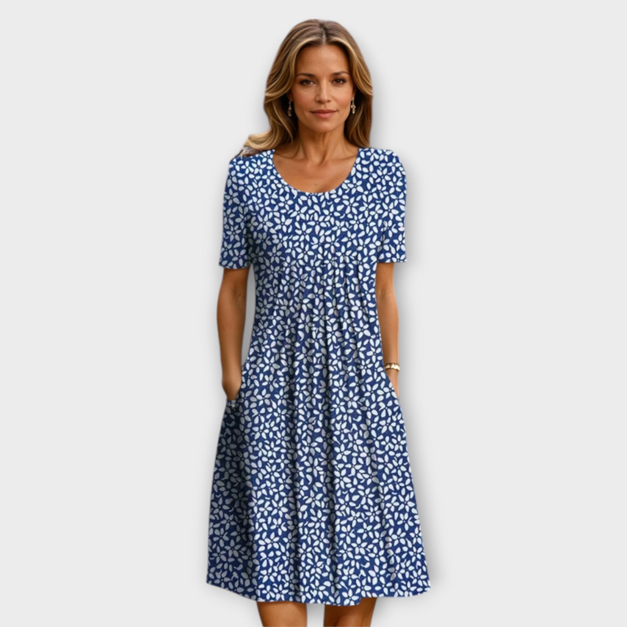 Кандис - Стилен рокля с контрол на корема