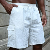 Цветан - Къси дишащи панталони с еластичен талия