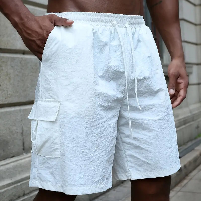 Цветан - Къси дишащи панталони с еластичен талия