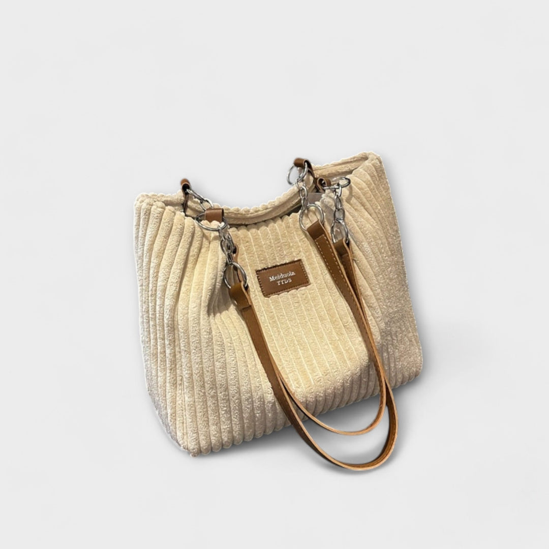 Aurora. - Soft Cord Shoulder Bag