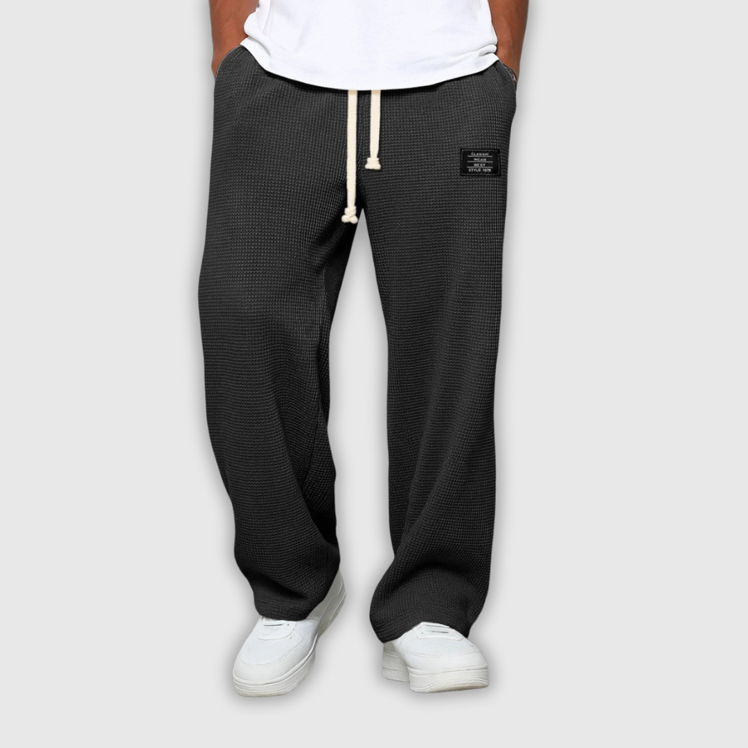 Джон | Широки панталони с регулируем колан