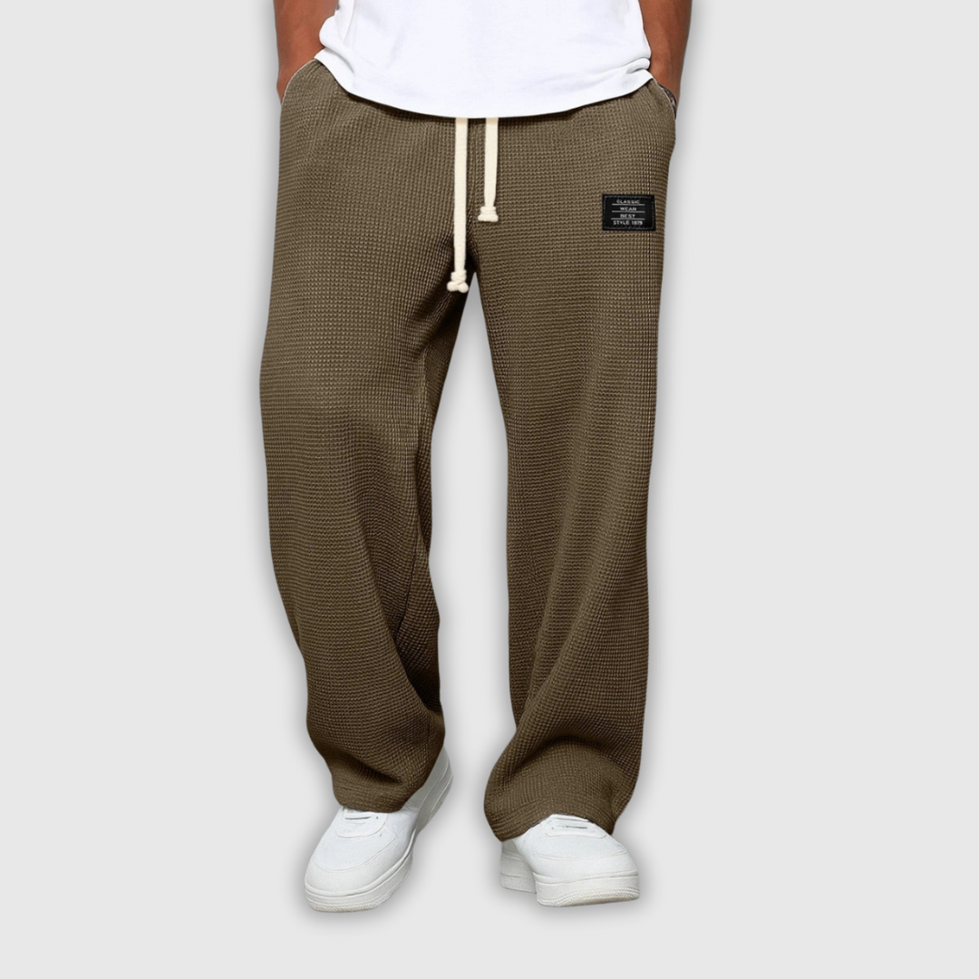 Джон | Широки панталони с регулируем колан