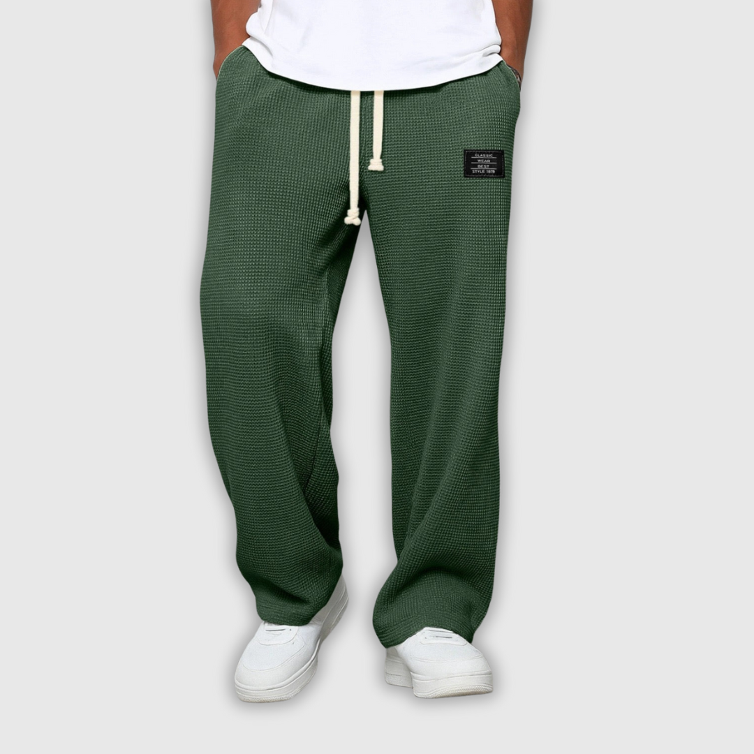 Джон | Широки панталони с регулируем колан