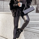 Ава - Елегантно пухено яке