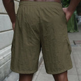 Цветан - Къси дишащи панталони с еластичен талия