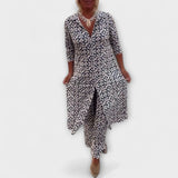 Камилa - Елегантен Геометричен Комплект