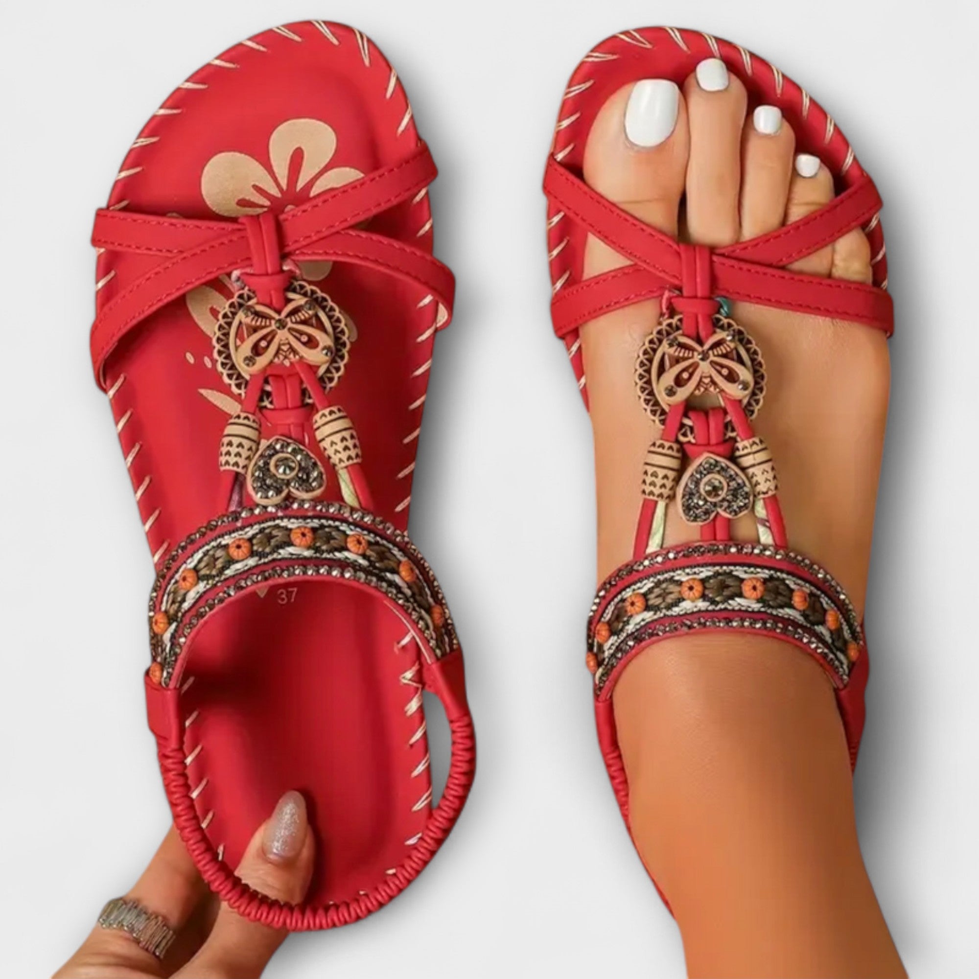 Клаудия - Ортопедични сандали вдъхновени от Ибиса