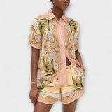 Мерен - Винтидж Ботанически Калеидоскоп Принт Комплект