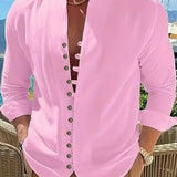 Орфей - Лека памучна риза с дълги ръкави