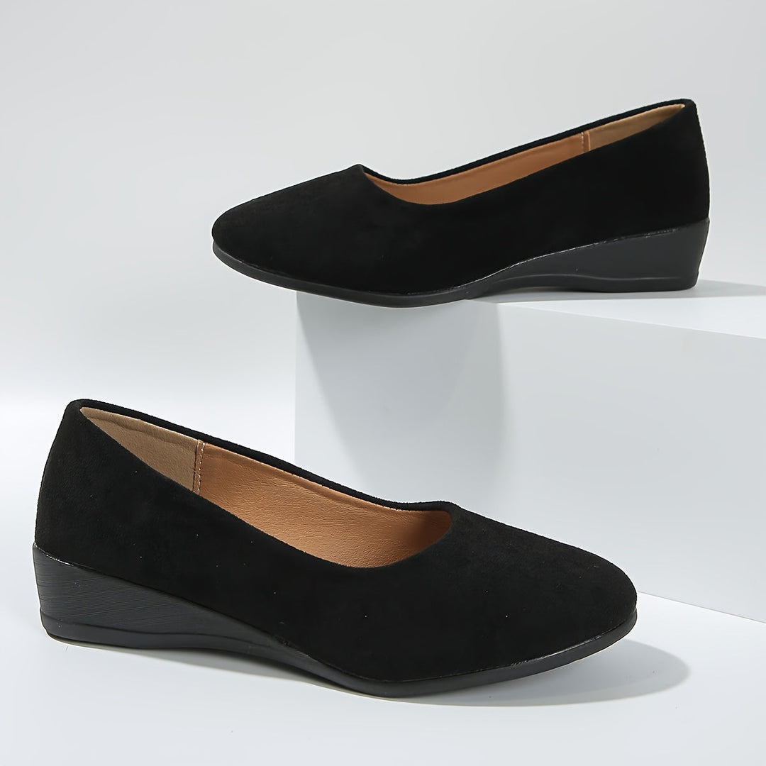 Éliane™ – Comfortable Ballerinas with Wedge Heel