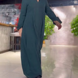 HELENA™ | ДЪЛГА ШИРОКА РОКЛЯ С БОКОВИ РАЗРЕЗИ