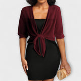 Оливия - Блуза с Отворен Преден Част